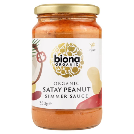 Соус Biona Organic Satay арахісовий органічний 350г