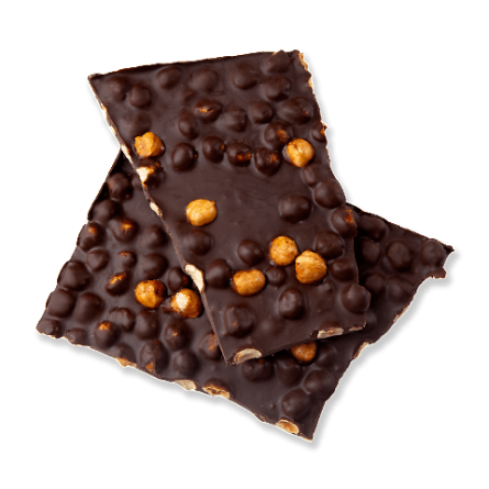 Шоколад чорний з карамелізованим лісовим горіхом slide 1