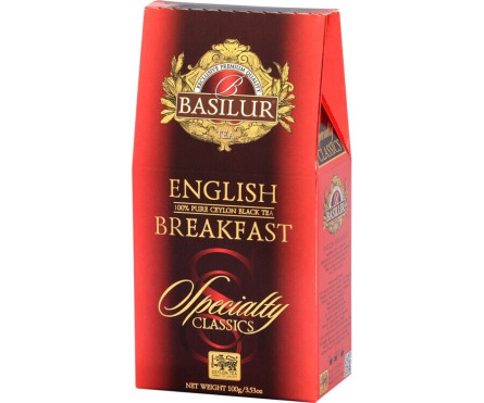 Чай чорний розсипний Basilur Обрана класика Англійський сніданок 100 г (4792252920675_4792252920682)