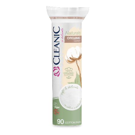 Диски ватні Cleanic Naturals Organic косметичні круглі