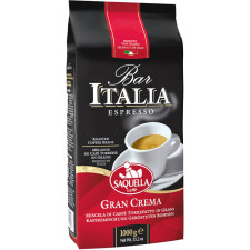 Кава в зернах SAQUELLA Bar Italia Gran Crema 1 кг mini slide 1