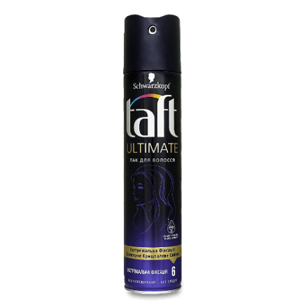 Лак для волосся Taft Ultimate екстремальна фіксація