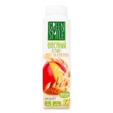Продукт вівсяний Green Smile Yo'gurt манго-куркума 1,5% mini slide 1
