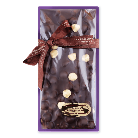 Шоколад чорний «Бельгійський» з фундуком slide 1