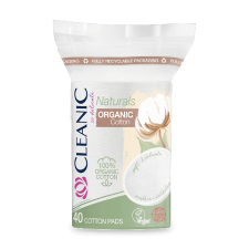 Диски ватні Cleanic Naturals Organic косметичні овальні mini slide 1