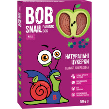 Натуральні цукерки Bob Snail Яблучно-Cмородинові 120 г mini slide 1