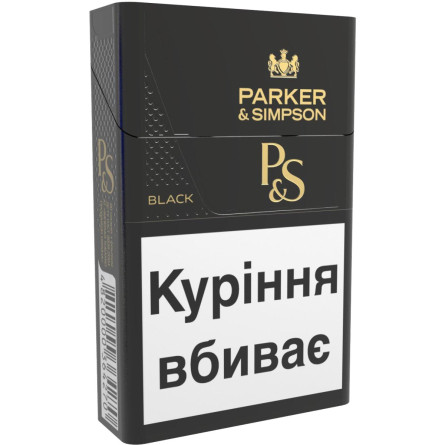 Блок сигарет Parker & Simpson P&S Black х 10 пачек