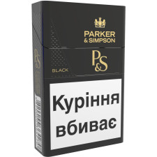 Блок цигарок Parker & Simpson P&S Black х 10 пачок mini slide 1