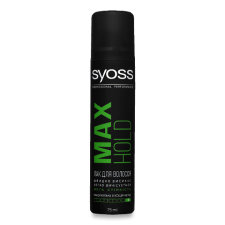 Лак для волосся Syoss Max Hold міні mini slide 1