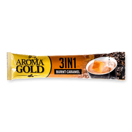 Напій кавовий Aroma Gold 3 в 1 з карамеллю slide 1