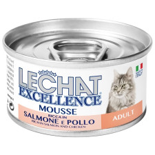 Корм Monge Lechat з лососем та куркою для дорослих котів 85г mini slide 1