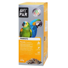 Корм Avipar Parrots Premium для великих папуг ара та какаду 600г mini slide 1