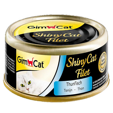 Корм Gimborn Shiny Cat Filet тунець для котів 70г
