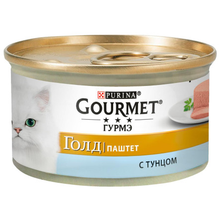 Корм Gourmet Gold паштет з тунцем для котів 85г