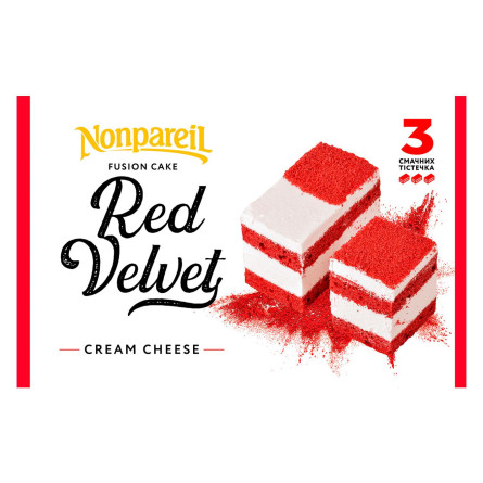 Тістечка Nonpareil Red Velvet 230г slide 1