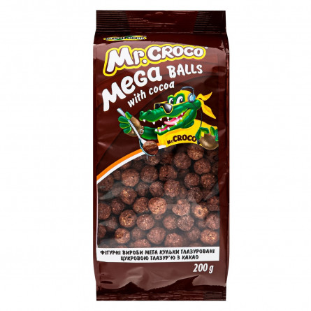 Кульки Mr.Croco Мега кульки з какао 200г
