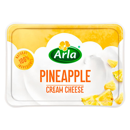 Крем-сыр Arla с ананасом 70% 200г slide 1