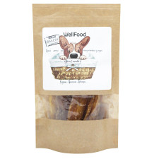 Ласощі для собак жила яловича сушена Wellfood 100г mini slide 1