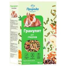 Корм Природа Гранулят для грызунов 600г mini slide 1