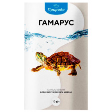 Корм для рыб и черепах Природа Гаммарус 10г mini slide 1