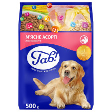 Корм сухой Гав! для взрослых собак Мясное ассорти 500г mini slide 1