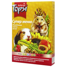 Корм Topsi для грызунов Супер меню 575г mini slide 1