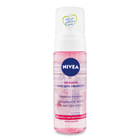 Мус для вмивання Nivea Aqua Effect «Ніжний»