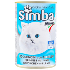 Корм Simba Ягненок для кошек 415г mini slide 1