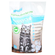 Наповнювач для туалетів силікагель HappyOne 6л 2,2кг mini slide 1