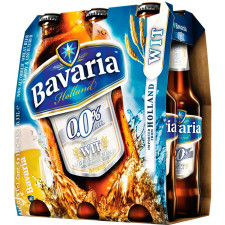 Упаковка пива Bavaria WIT безалкогольне світле нефільтроване 0% 0.33 л x 24 шт. mini slide 1