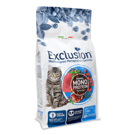 Корм для котів Exclusion Adult Tuna сухий