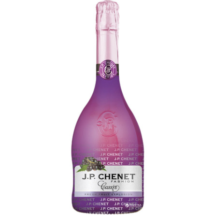 Вино ігристе J.P. Chenet Fashion Cassis червоне напівсолодке 0.75 л 10%