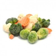 Замороженные овощи и зелень