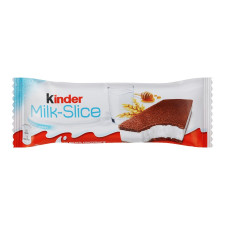 Пирожное Kinder Milk Slice бисквитное с молочной начинкой 5шт 28г mini slide 1