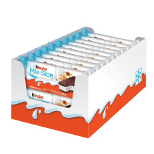 Пирожное Kinder Milk Slice бисквитное с молочной начинкой 5шт 28г mini slide 4
