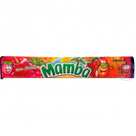 Жувальні цукерки Mamba асорті 79,5г slide 1