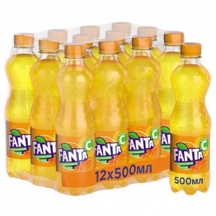 Напій Fanta з апельсиновим соком безалкогольний сильногазований 500мл slide 3