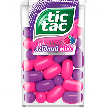 Драже Tic Tac Ягідний мікс 16г slide 1