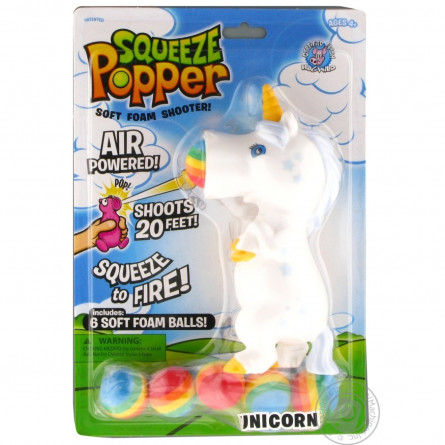 Игрушка Squeeze Poppers Стреляющий зверек slide 1
