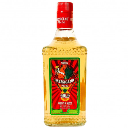 Текіла Messicano Alteno Gold 40% 0,75л slide 1