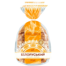 Хліб Київхліб Білоруський половина нарізка 350г mini slide 3