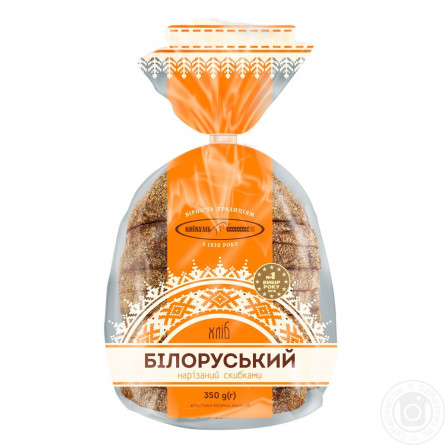 Хлеб Киевхлеб Белорусский половина нарезка 350г slide 5