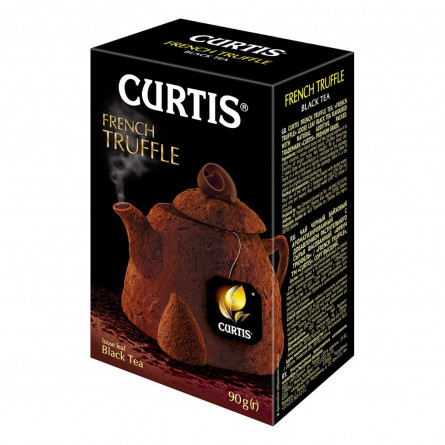 Чай чорний Curtis Truffle Black ароматизований листовий 90г slide 1