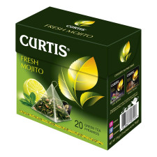 Чай зелений Curtis Fresh Mojito в пірамідках 20шт*1,7г mini slide 1