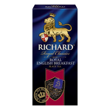 Чай чорний Richard English Breakfast в пакетиках 25шт*2г mini slide 5