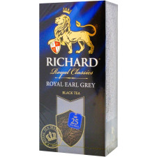 Чай чорний Richard Royal Earl Grey в пакетиках 25шт*2г mini slide 2