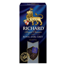 Чай чорний Richard Royal Earl Grey в пакетиках 25шт*2г mini slide 6