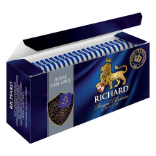 Чай чорний Richard Royal Earl Grey в пакетиках 25шт*2г mini slide 7