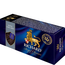 Чай чорний Richard Royal Earl Grey в пакетиках 25шт*2г mini slide 8