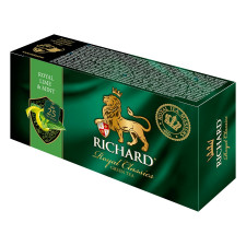 Чай зелений Richard Royal Lime&Mint 25шт 2г mini slide 1